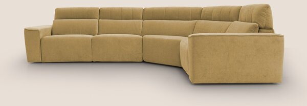 Clark Divano modulare angolare REVERSIBILE con opzione relax elettrico