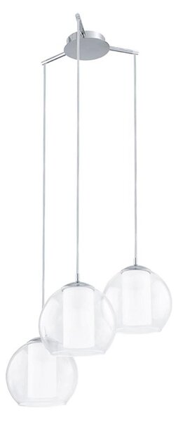 EGLO 92762 - Lampada a sospensione BOLSANO 3xE27/60W
