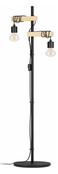 Eglo 183215 - Lampada da terra TOWNSHEND 1xE27/60W/230V