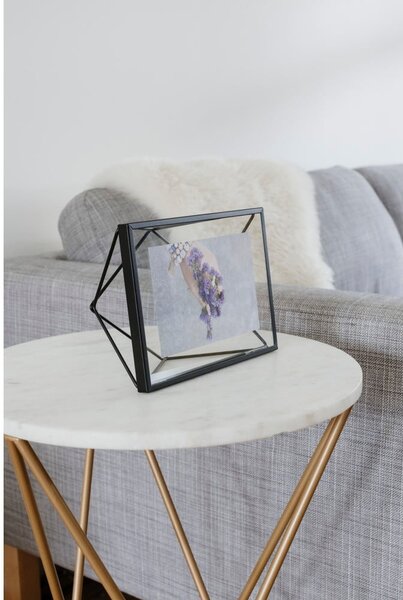 Cornice da appoggio/parete in metallo nero 20x15 cm Prisma - Umbra