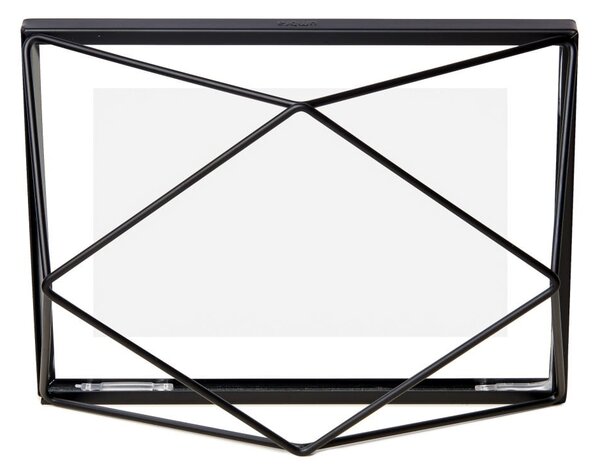 Cornice da appoggio/parete in metallo nero 20x15 cm Prisma - Umbra
