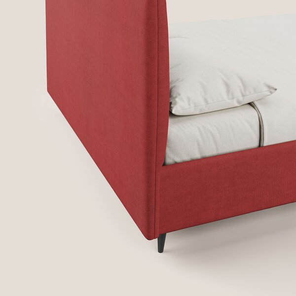 Yvonne letto contenitore in morbido tessuto impermeabile T02 rosso