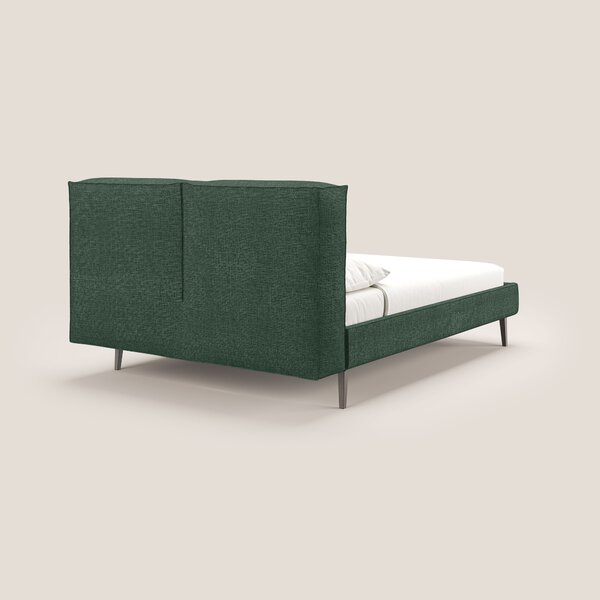 Isotta letto imbottito completamente sfoderabile in morbido tessuti im