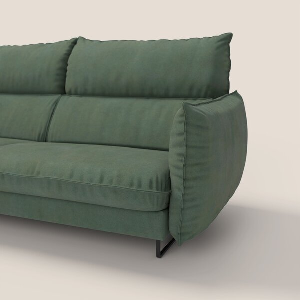 Monamour Divano dal design moderno con opzione relax elettrico in micr