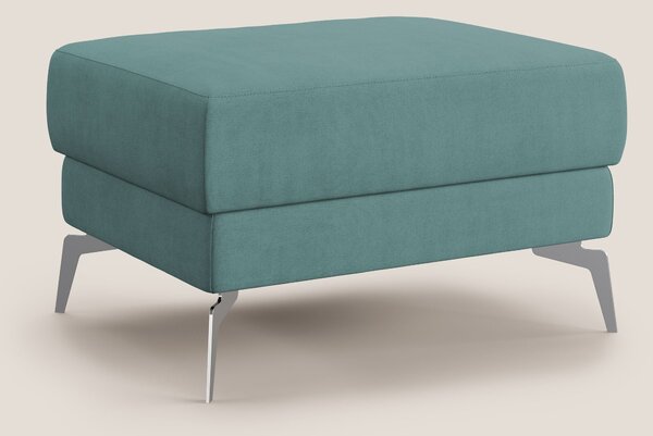 Star Pouf con piedini alti in tessuto impermeabile T02 petrolio