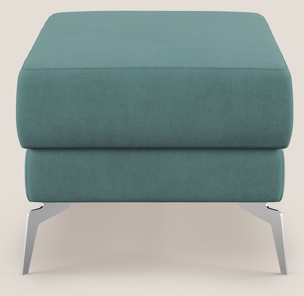 Star Pouf con piedini alti in tessuto impermeabile T02 petrolio