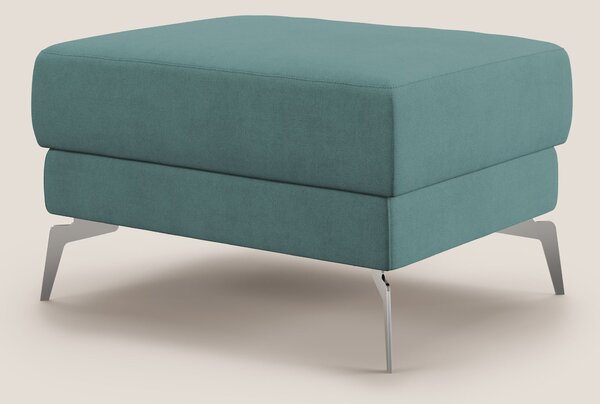 Star Pouf con piedini alti in tessuto impermeabile T02 petrolio
