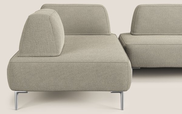 Newton divano panoramico modulare con schienali movibili T07 beige