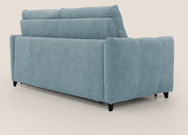 Peonia divano letto scandinavo con materasso H18 cm e morbido e alto s
