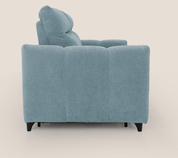 Peonia divano letto scandinavo con materasso H18 cm e morbido e alto s