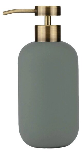 Dispenser di sapone in ceramica verde 200 ml Lotus - Mette Ditmer Denmark