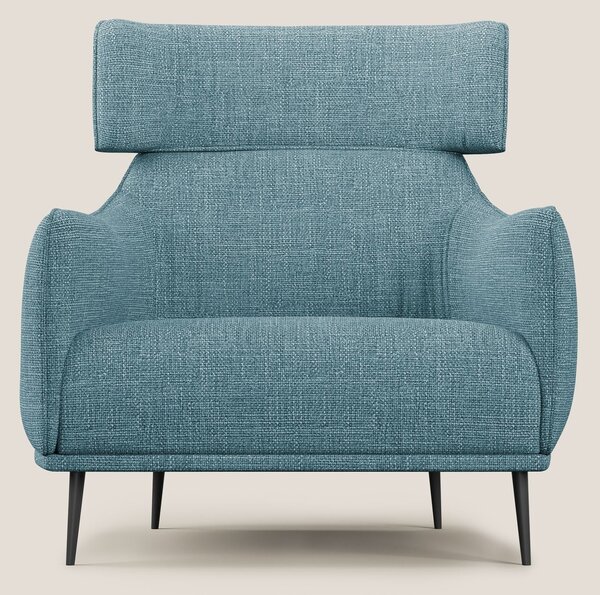 Zelda Poltroncina dal design moderno in morbido tessuto impermeabile T