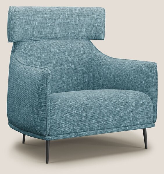 Zelda Poltroncina dal design moderno in morbido tessuto impermeabile T