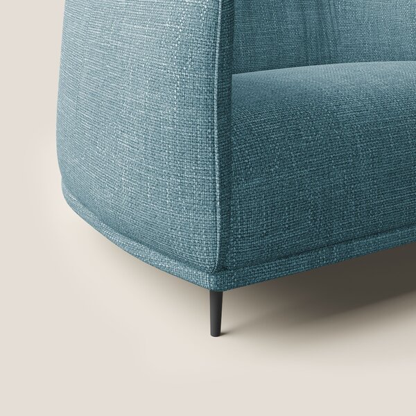 Zelda Poltroncina dal design moderno in morbido tessuto impermeabile T