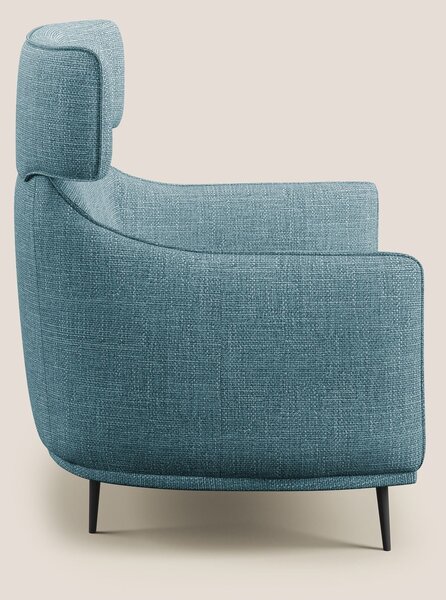 Zelda Poltroncina dal design moderno in morbido tessuto impermeabile T