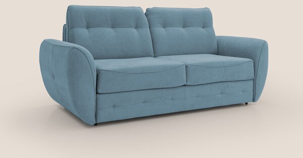 Zeus Divano letto scandinavo con schienale alto in tessuto impermeabil