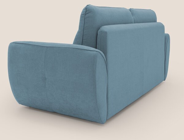 Zeus Divano letto scandinavo con schienale alto in tessuto impermeabil