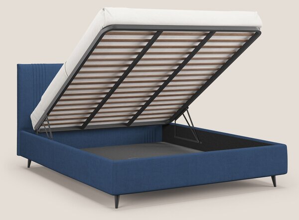 Yvonne letto contenitore in morbido tessuto impermeabile T02 blu