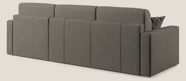 Best Divano letto angolare con penisola in tessuto smacchiabile QuickC
