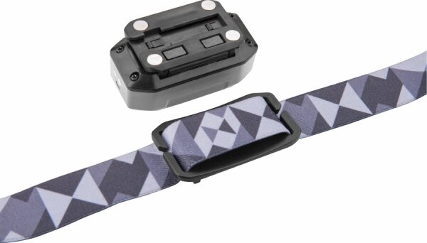 Extol - Lampada frontale a LED con sensore LED/1000 mAh/3,7V/3xAAA IPX4