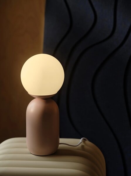 Nordlux - Lampada da tavolo NOTTI 1xE14/25W/230V rosa