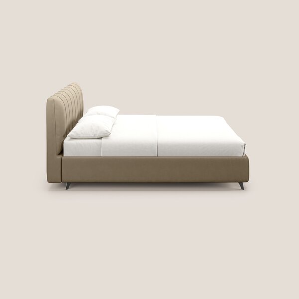 Bogart letto imbottito contenitore completamente sfoderabile in microf