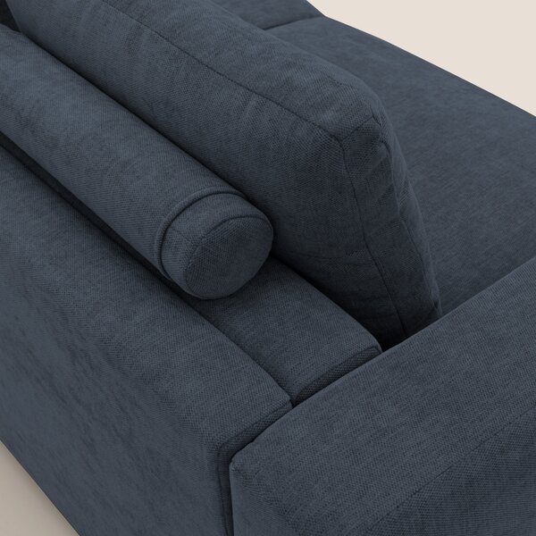 Freia Divano letto minimal materasso h15 cm con morbidi schienali in t