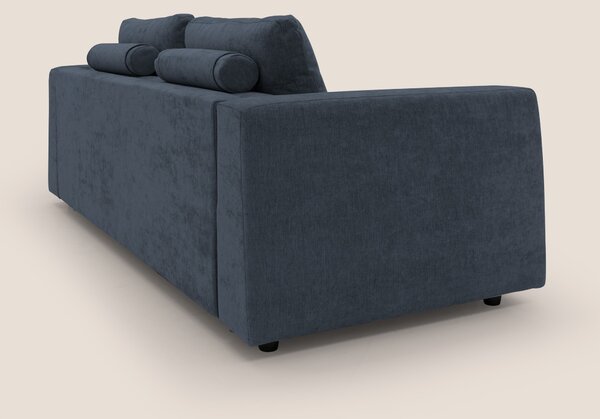 Freia Divano letto minimal materasso h15 cm con morbidi schienali in t