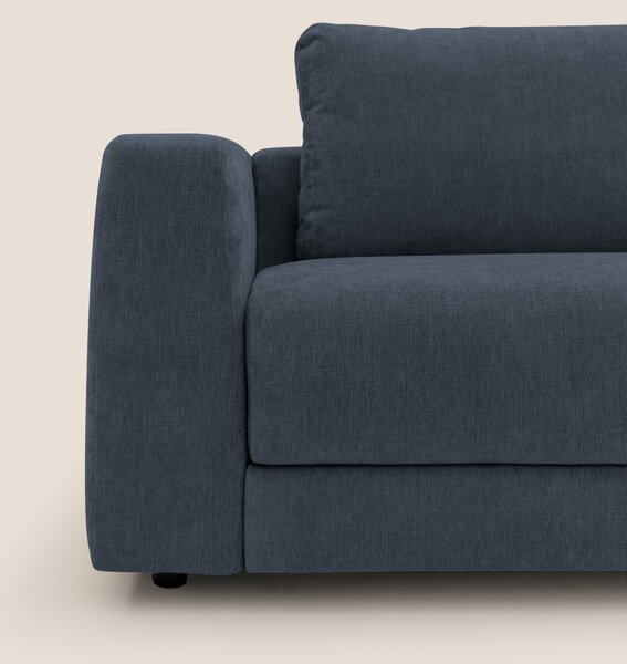 Freia Divano letto minimal materasso h15 cm con morbidi schienali in t