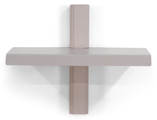 Mensola grigio tortora in metallo 28 cm Hola – Spinder Design