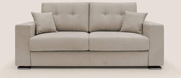 Giove divano in morbido tessuto impermeabile T02 beige