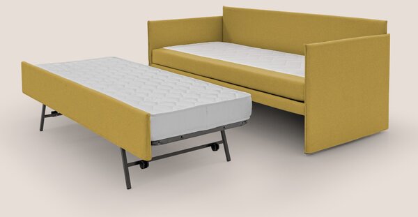 Brenta Divano duplex con doppio letto in tessuto simil cotone impermea