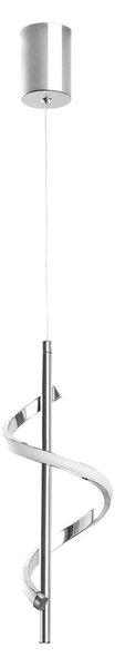Lampadario LED argentato ø 16 cm Likma – Opviq lights