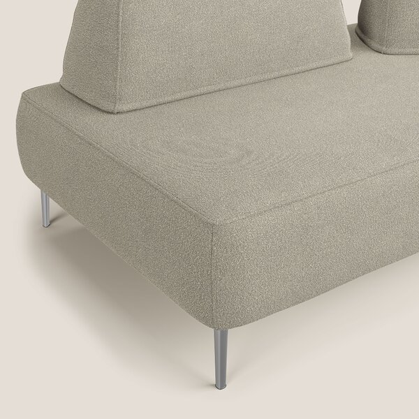 Newton divano modulare con schienali movibili T07 beige
