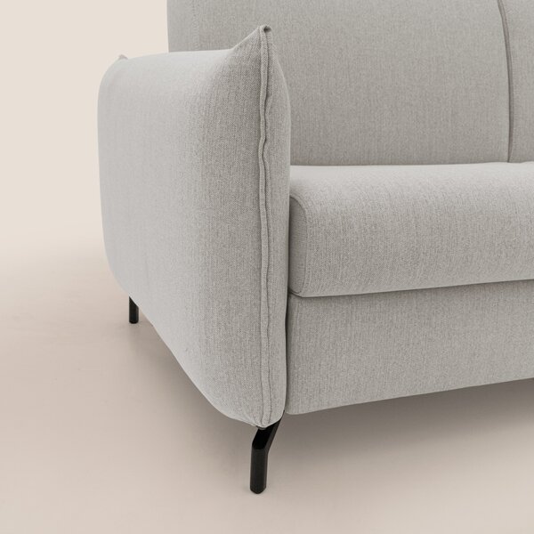 Scarlet divano letto in tessuto misto cotone impermeabile T19 panna
