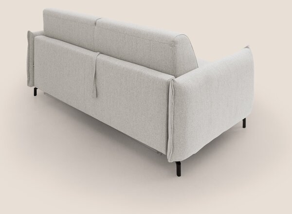 Scarlet divano letto in tessuto misto cotone impermeabile T19 panna