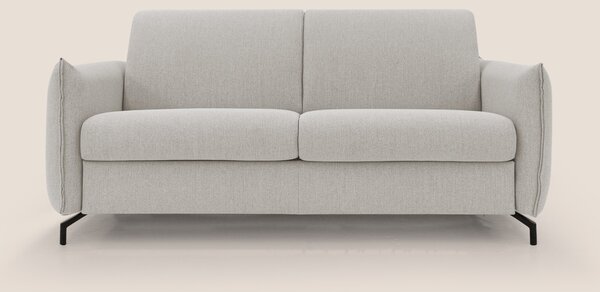 Scarlet divano letto in tessuto misto cotone impermeabile T19 panna