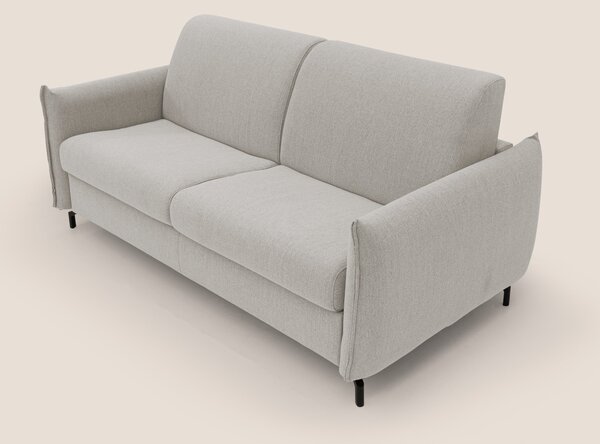Scarlet divano letto in tessuto misto cotone impermeabile T19 panna