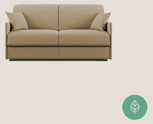 Evans Divano letto in tessuto Ecosostenibile beige