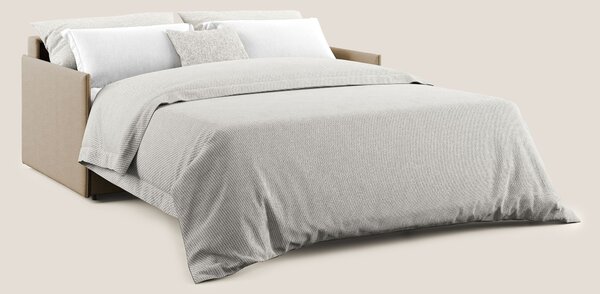 Evans Divano letto in tessuto Ecosostenibile beige