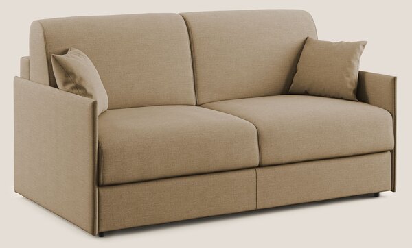 Evans Divano letto in tessuto Ecosostenibile beige