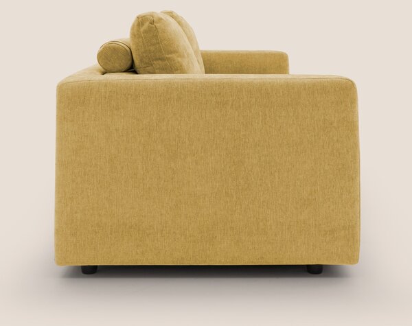 Freia Divano letto minimal materasso h15 cm con morbidi schienali in t
