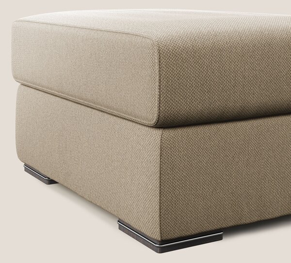 Sun pouf apribile contenitore in tessuto smacchiabile ad acqua T05 bei