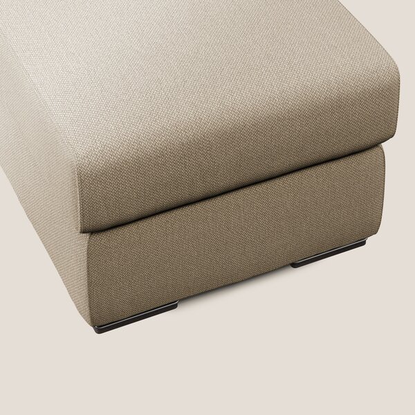 Sun pouf apribile contenitore in tessuto smacchiabile ad acqua T05 bei