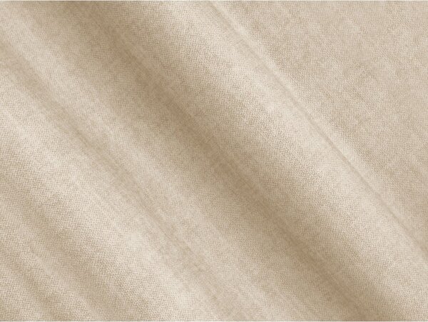 Divano angolare beige (con penisola a destra/con chaise lounge) con rivestimento in velluto Campi – Cosmopolitan Design