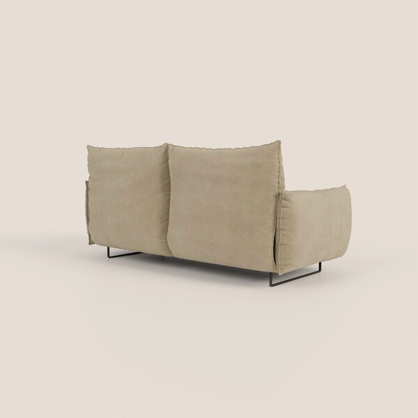 Monamour Divano dal design moderno con opzione relax elettrico in micr