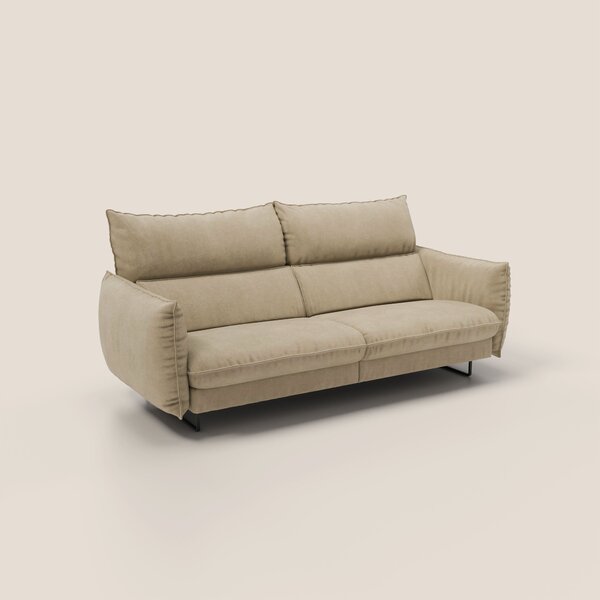 Monamour Divano dal design moderno con opzione relax elettrico in micr