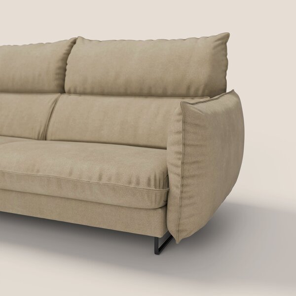 Monamour Divano dal design moderno con opzione relax elettrico in micr