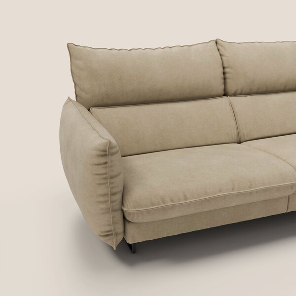 Monamour Divano dal design moderno con opzione relax elettrico in micr
