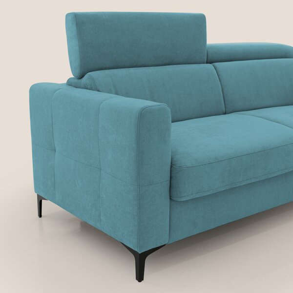 Gardenia divano letto materasso alto 18 cm con poggiatesta reclinabili